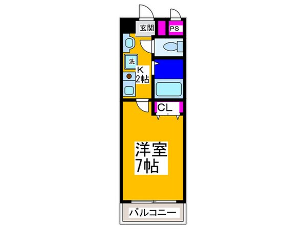 山本グリ－ンヴィレッジの物件間取画像